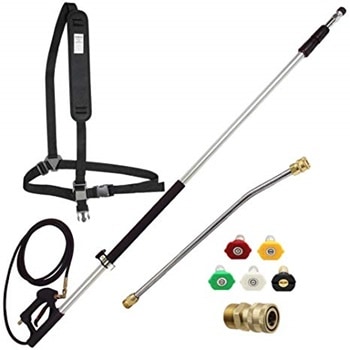 Twinkle Star 4000 PSI Telescoping Pressure Washer Wand with Belt