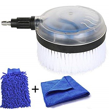 WUYOR 1/4” Rotary Car Wash Brush for High Pressure Washers