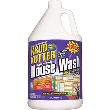 Krud Kutter HW01 Clear House Wash with Mild Odor, 1 Gallon