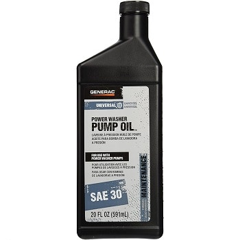 Generac 6656 Pressure Washer Pump Oil SAE 30 20-Ounce