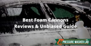 choosing foam cannons