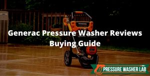choosing generac pressure washer