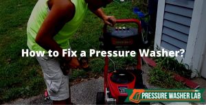 fixing a pressure washer