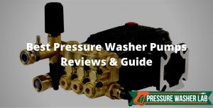 choosing pressure washer pumps