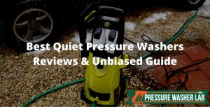 choosing quiet pressure washers