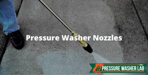 choosing pressure washer nozzle