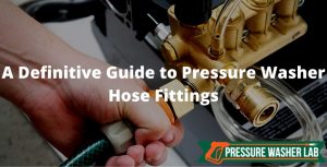 pressure washer hose fittings