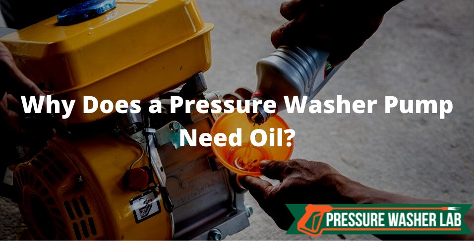 pressure washer pump oil