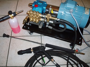 Equipment Needed to Build a Pressure Washer System